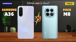Samsung A36 Vs Poco M8 5Gfull Details