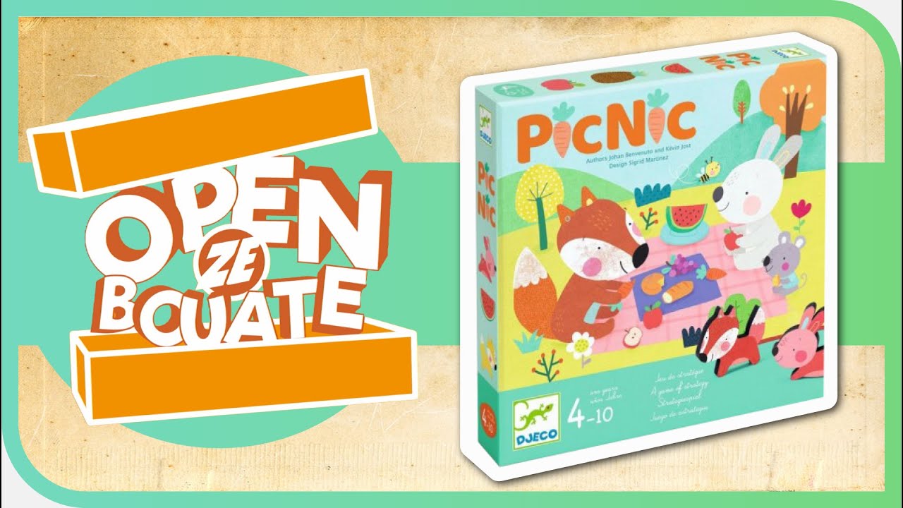 Jeu de société PicNic JEUX Djeco