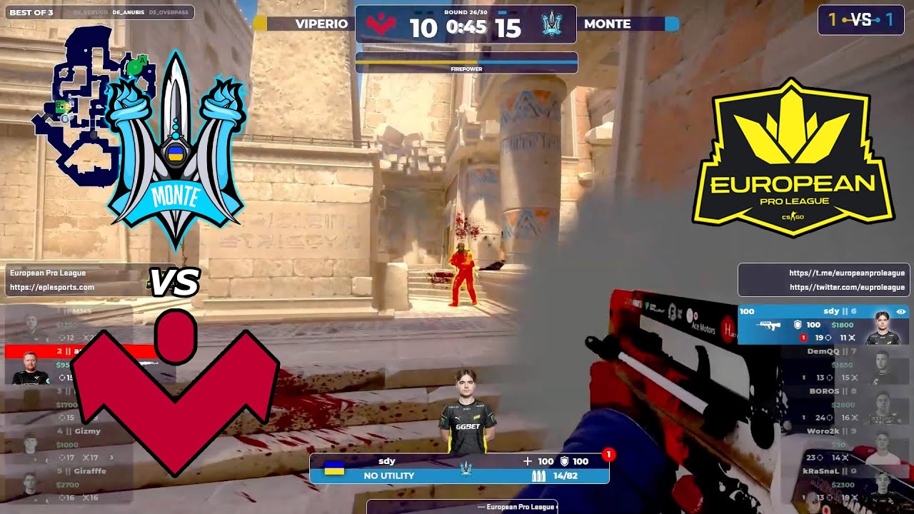SDY NEWCLAN?! Monte vs Viperio - HIGHLIGHTS - ANUBIS - European Pro ...