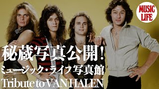 秘蔵写真公開！ミュージック・ライフ写真館　Tribute to VAN HALEN