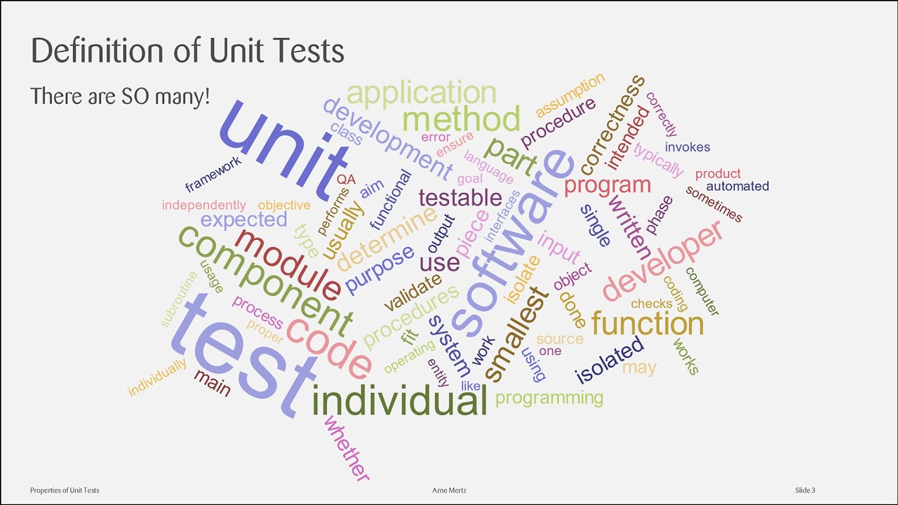 Properties Of Unit Tests in C++ - Arne Mertz - C++ on Sea 2024 - YouTube