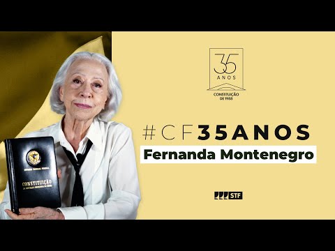 Fernanda Montenegro nega ter recebido dinheiro para ler trechos da Constituição