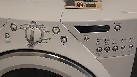 What fixed our Clothes Washer when Error F70 Happened Kenmore Sears WhirlPool Washing Machine models