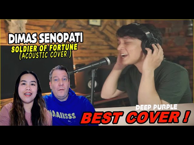 Dimas Senopati - Soldier Of Fortune ( Acoustic Cover ) | Couple REACTION class=