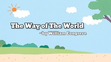 The Way of The World by William Congreve#literature #englishliterature