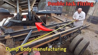 Manufacturing process of a mini dumper body in pakistan with amazing jack fitting skill
