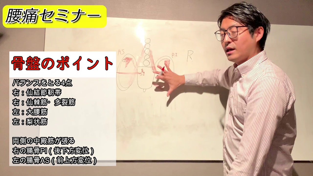 【無料腰痛講座】腰痛=大腰筋or大殿筋を緩める！…って本当に正解？
