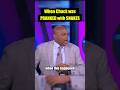 When Chuck was PRANKED with SNAKES