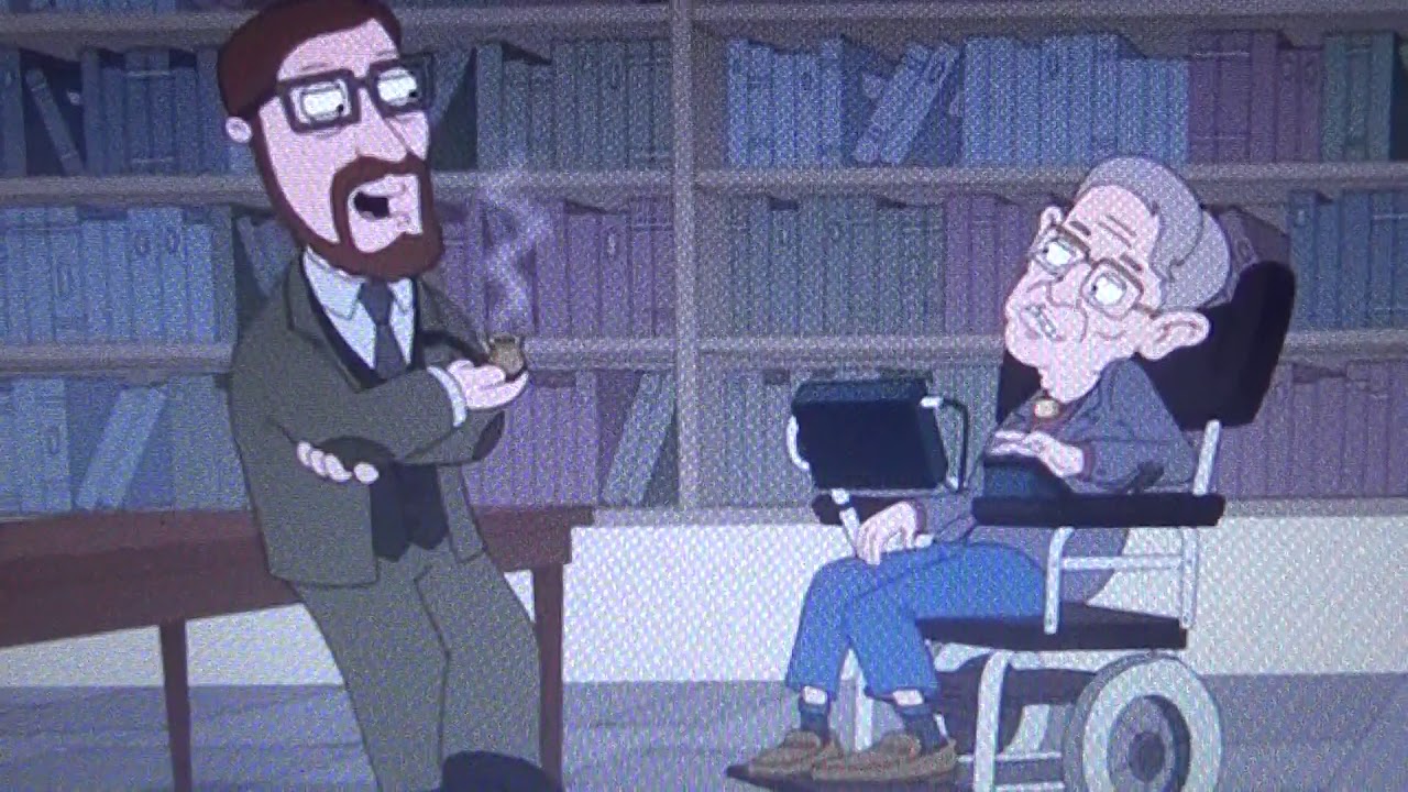 Steven hawking sex scene family guy