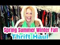 Thrift Haul All Season Fashions To Sell On Poshmark