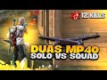 DUAS MP40 VS SQUAD NA RANQUEADA DO FREE FIRE - SMITH FF