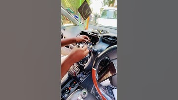 Toyota Wish! Installing Android Radio #music #love #song