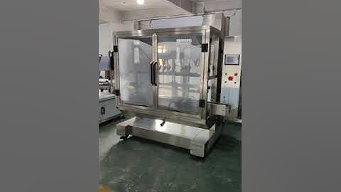 Automatic 10 heads overflow type liquid filling machine