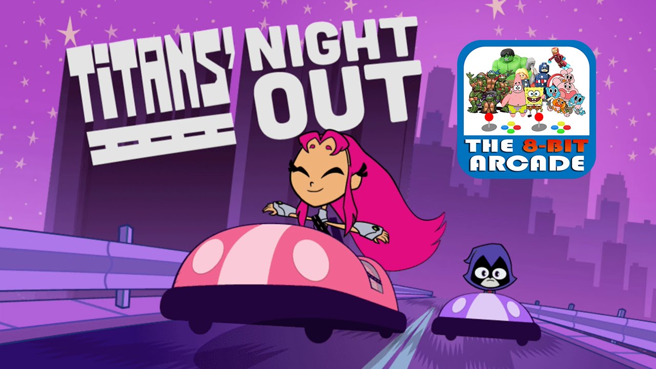 Teen Titans Go! Arcade - Titans' Night Out With Starfire (Cartoon Network  Games) - YouTube