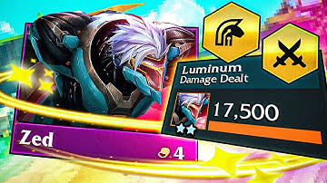 3 HACKER ZED CARRY WITH ABSURD DAMAGE  | Teamfight Tactics Patch 12.23