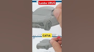 Lamborghini URUS in CATIA #automobile #design #lamborghini #catiav5
