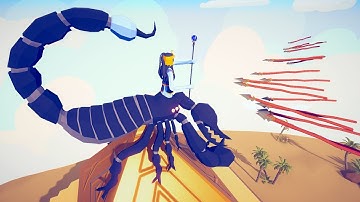 GIANT SCORPION vs EVERY UNIT 🦂🦂🦂 | Totally Accurate Battle Simulator TABS