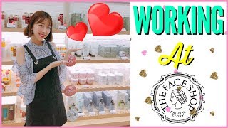 Malaysia Vlog#2: WORKING AT THE FACE SHOP ! + Unboxing gifts from Subscribers! screenshot 4