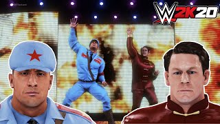 John Xina / Zhong Xina & The Wok Tag Team Entrance (The Orient Express) | WWE 2K22 Countdown
