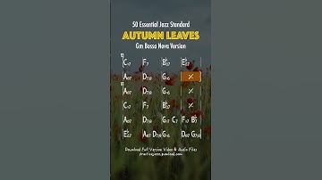 Thumbnail of Autumn Leaves Gm Bossa Nova Version - Essential Jazz Standard Practice