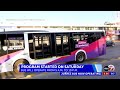 Juarez authorities preventing traffic incidents with new bus routes