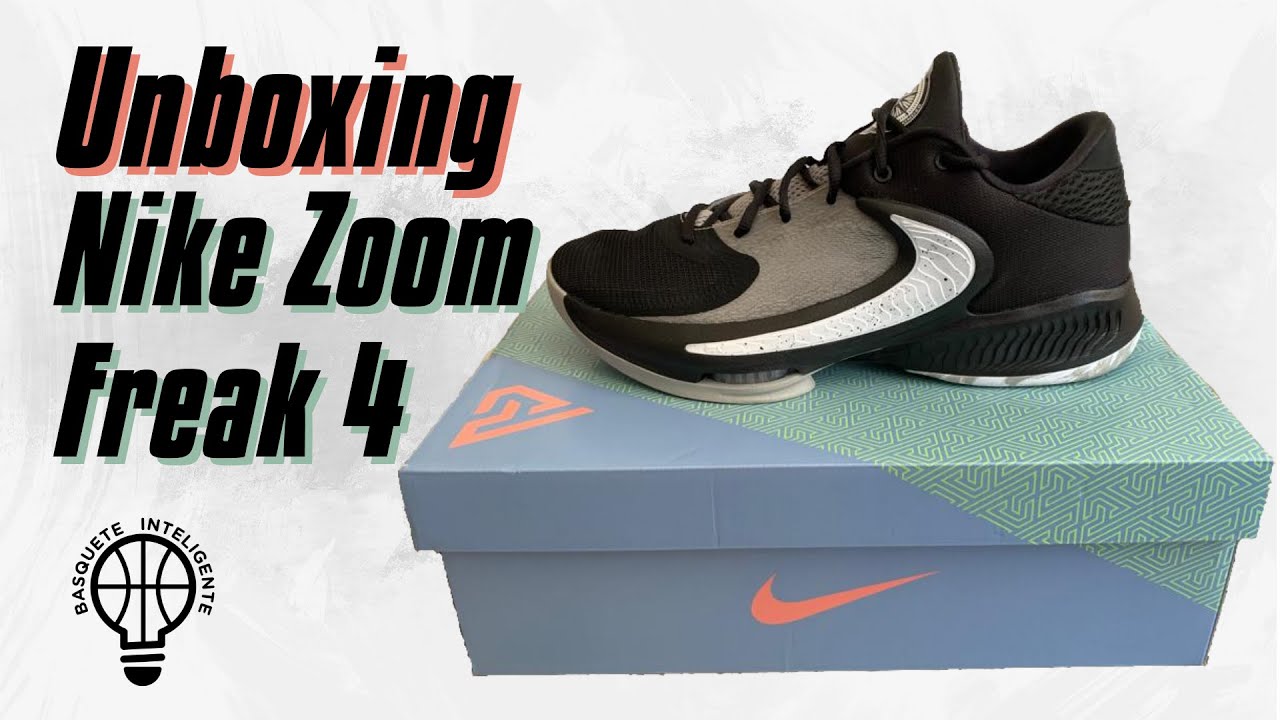Tênis Nike Zoom Freak 4 Unboxing | Tênis do Giannis Antetokounmpo - YouTube