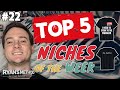 TOP 5 NICHES 🔥 Print on Demand Niche Research #22 — (10/11/2020)