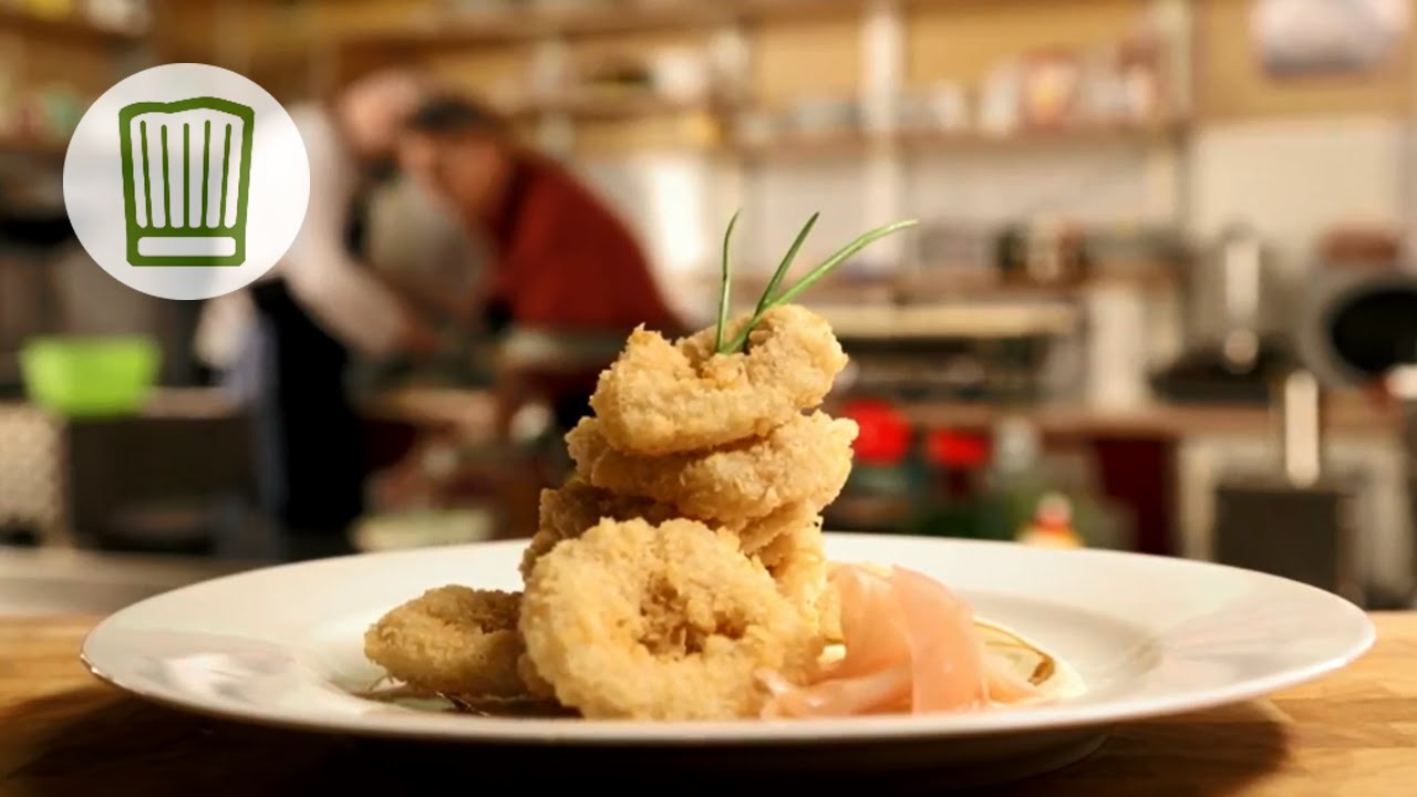 Calamari - Tintenfischringe deluxe Rezept #chefkoch - YouTube Calamari - Tintenfischringe deluxe Rezept #chefkoch - YouTube