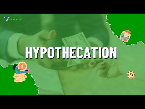 What Is Hypothecated Meaning