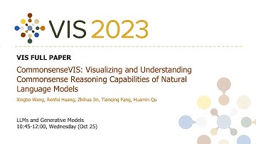 CommonsenseVIS: Visualizing and Understanding Commonsense Reasoning Capabilities of Natural Languag