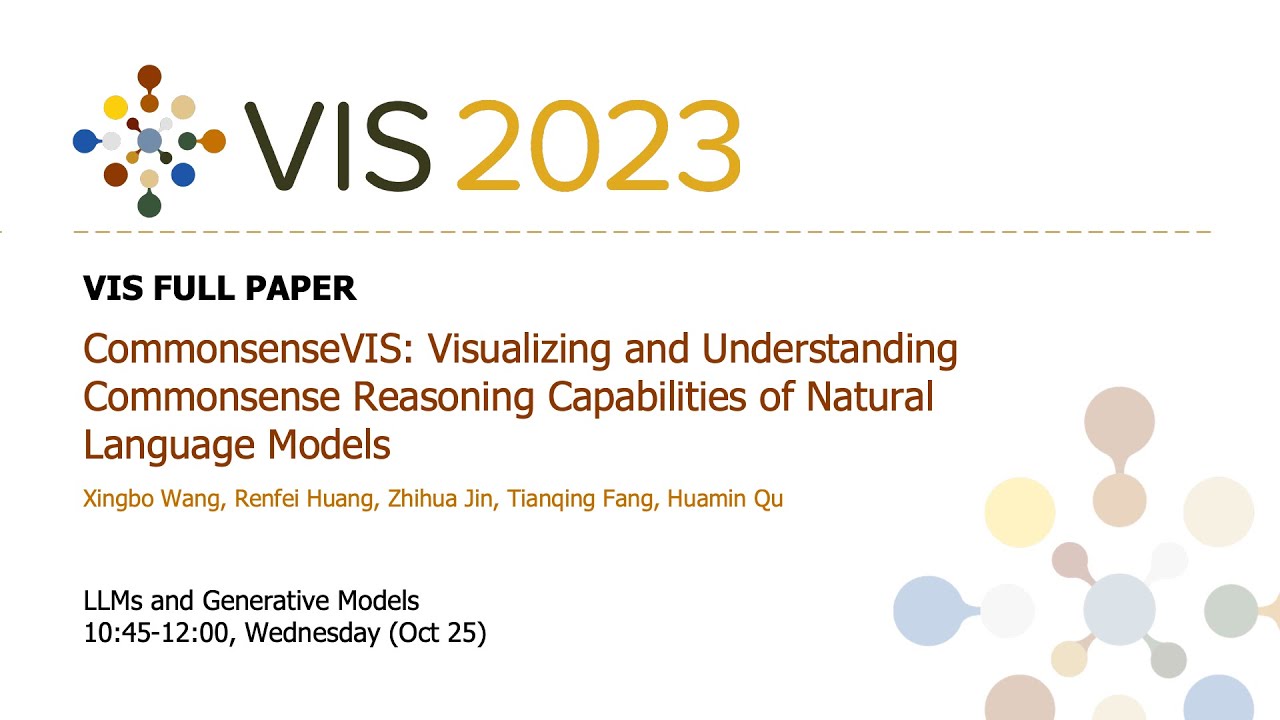 CommonsenseVIS: Visualizing and Understanding Commonsense Reasoning ...
