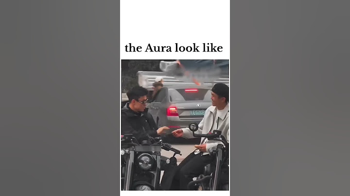 The aura look like