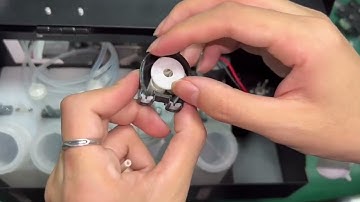 how to replace tube of white ink pump of ACHI A3 DTF printer #dtfprinter