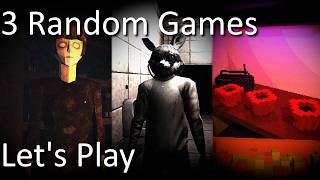 3 Random Horror Games | The Doll Maker, The Restroom, &amp; ROMASHKA | Triple Horror Game Let's Play