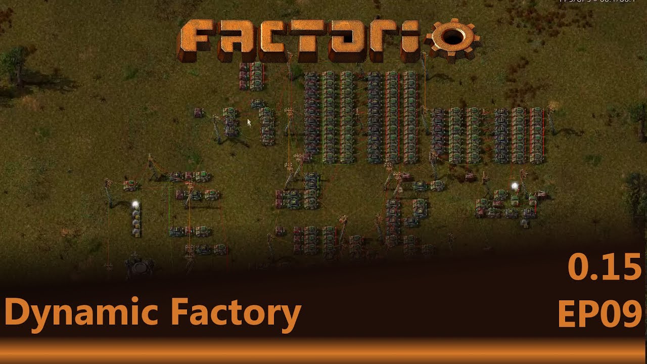 Factorio : Dynamic Factory Lets Play EP09 - Even more brain work - YouTube