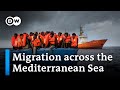 Situation at  Mediterranean refugee camps worsens due to increased migrant influx | DW News