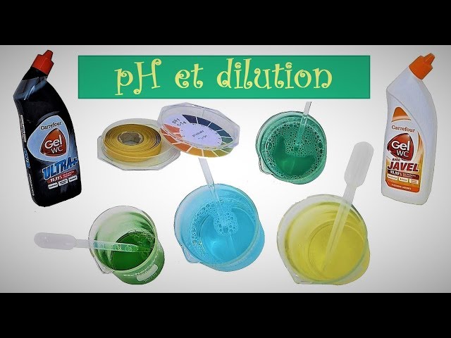 pH et dilution - Cycle 4 - TP Physique-Chimie