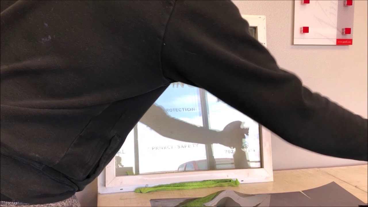 How to window tint your home / office YouTube