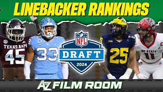 Ranking Every Linebacker in the 2024 NFL Draft Class