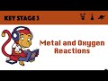 Metal and Oxygen Reactions Quiz