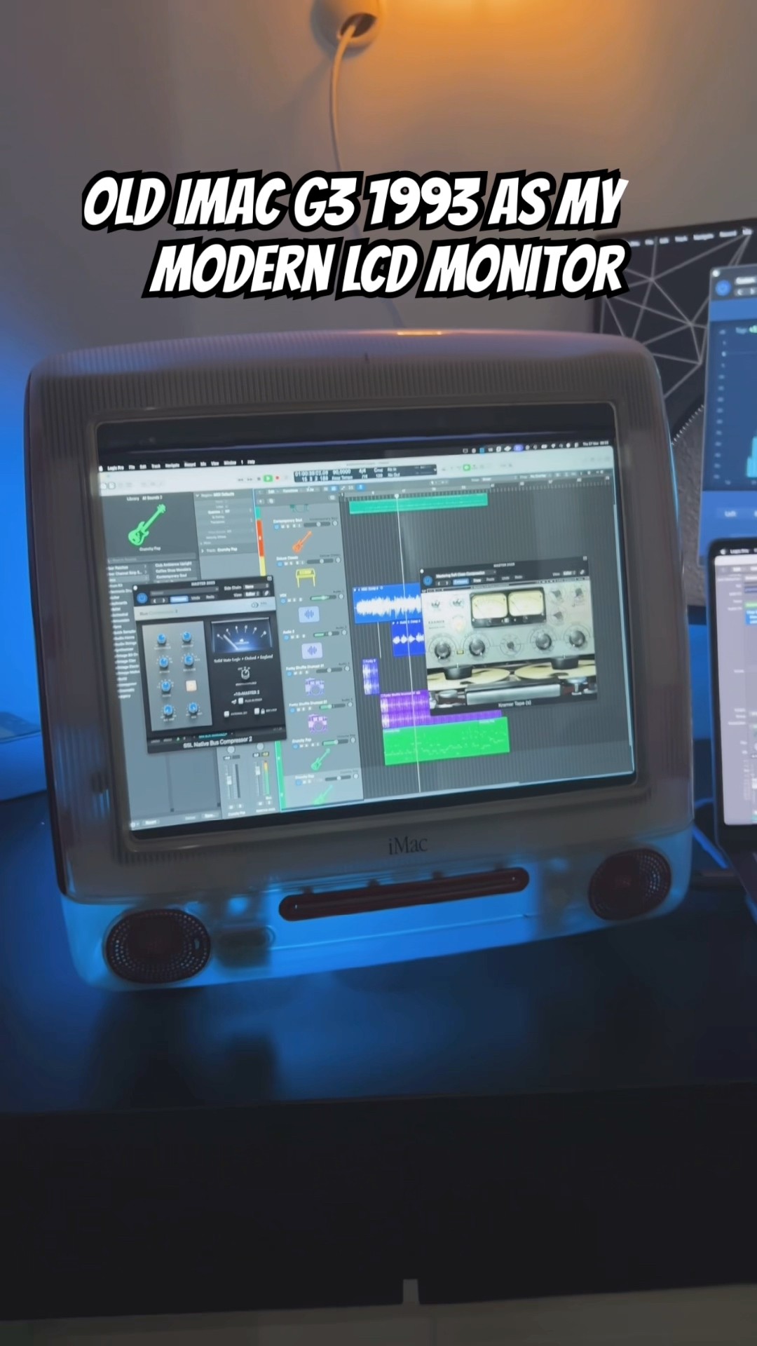 Restoring an iMac G3 and converting it into my daily LCD monitor