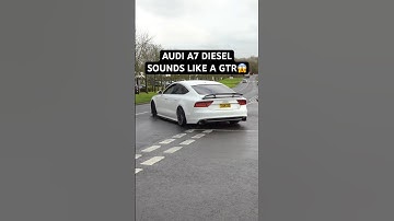 Audi A7 Diesel Sounds Like A GTR🤯 #shorts