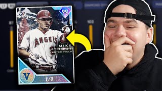 I was FIRST in the WORLD to unlock SUPERFRACTOR 99 MIKE TROUT! (Parallel 5 1\/1)