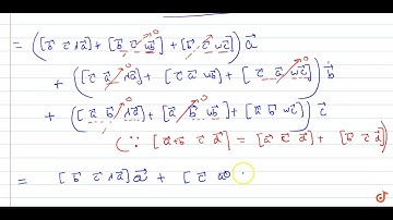 `veca,vecb` and `vecc` are three non-coplanar vectors and r is any arbitrary vector. Prove that