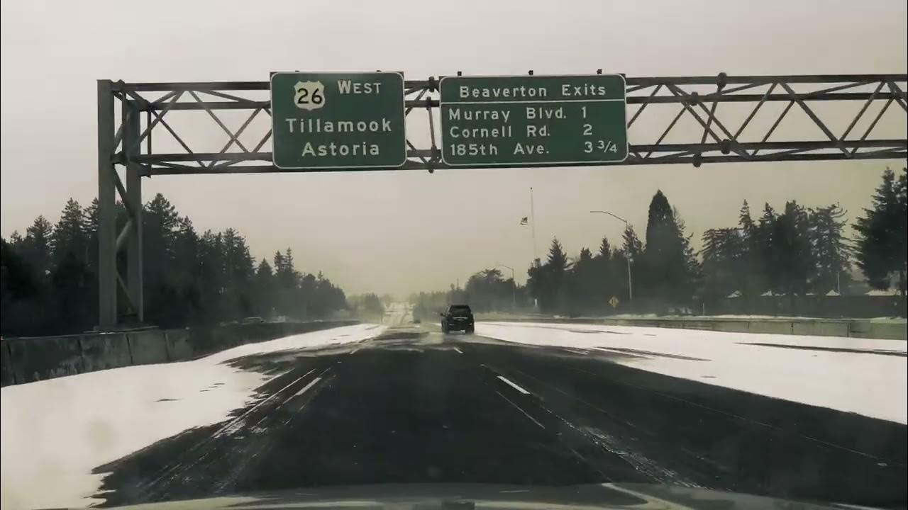 Portland Winter storm 2024! raw uncut video YouTube