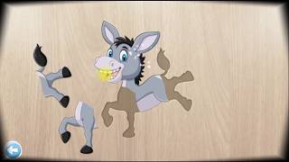 Eşek -Tavuk-At-Ördek-İnek-Koyun Hayvanları Öğreniyorum Cocuks Tv