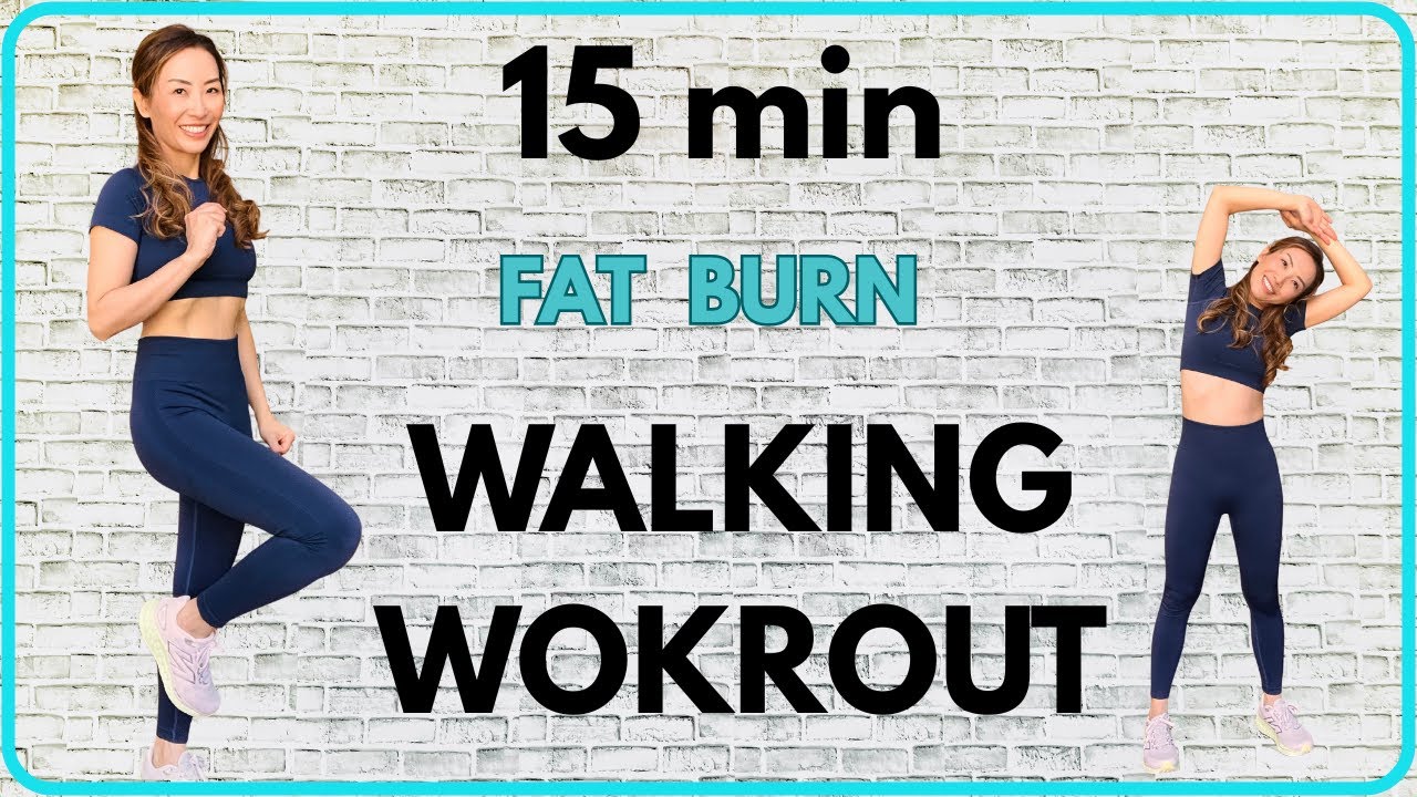 15 Min Fat Burn Walking Workout | Low Impact & Beginner Friendly