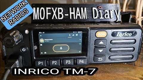 INRICO TM7 NETWORK RADIO