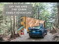 Tesla Y Off The Grid Tiny Cabin Adventure // Cabinscape