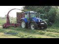 Silage 2016 - New Holland T6 155 & JF 900